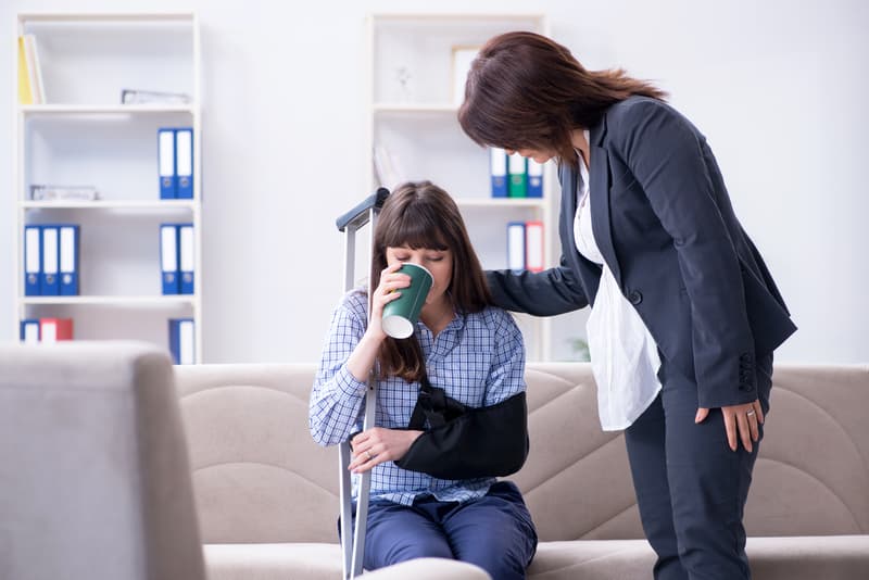 Image of Injury Lawyer Consultation