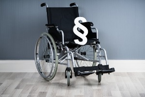 Wheelchair and Symbol for Social Security Lawyer in Peoria IL